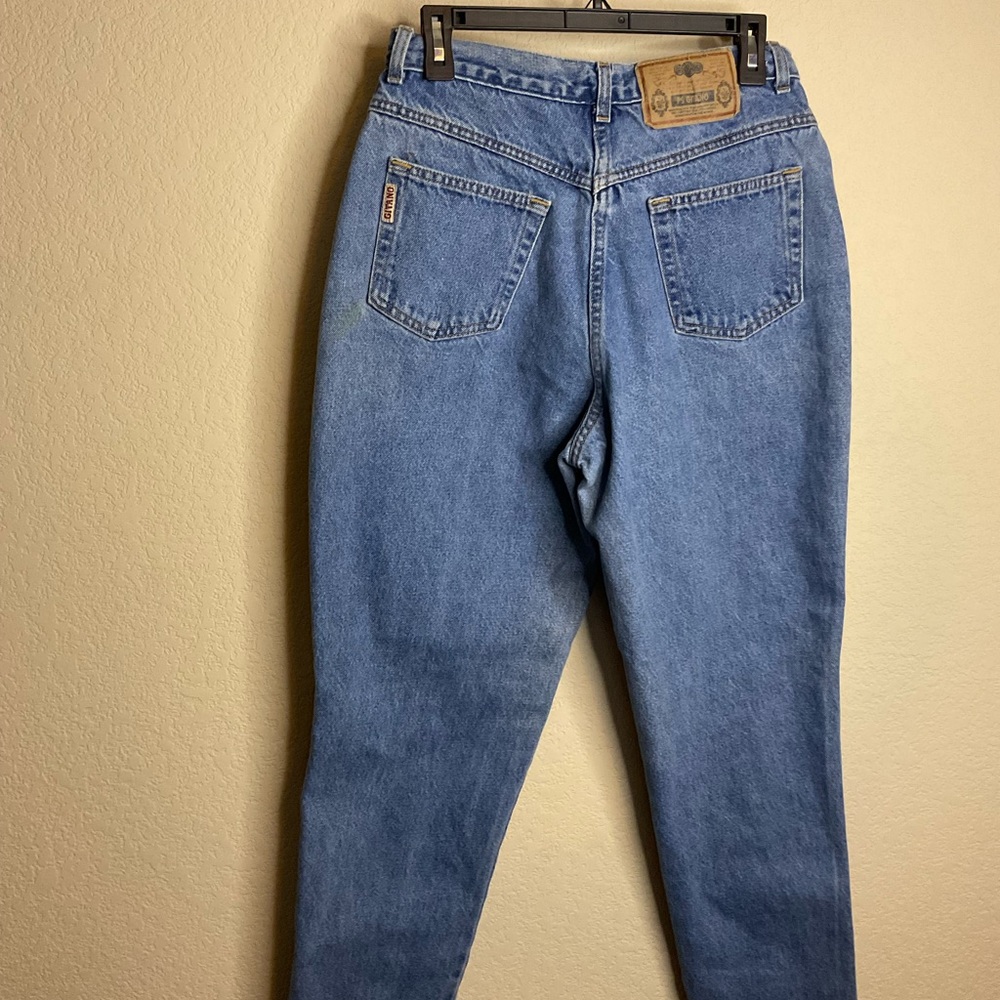High rise Vintage Gitano high rise 100% Cotton Classic Blue Denim Jeans size 14